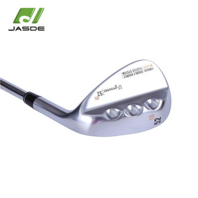 OEM customized brand name logo printed unisex forged CNC milled golf club wedge heads