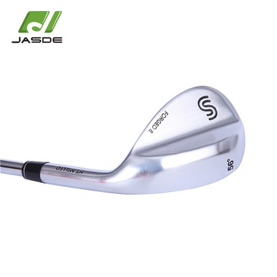 Customize forged carbon steel CNC milled plating golf club wedge head