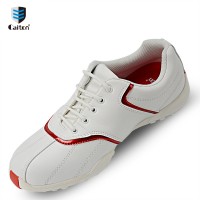 Factory direct sale performance breathable rubber golf sport shoes for women