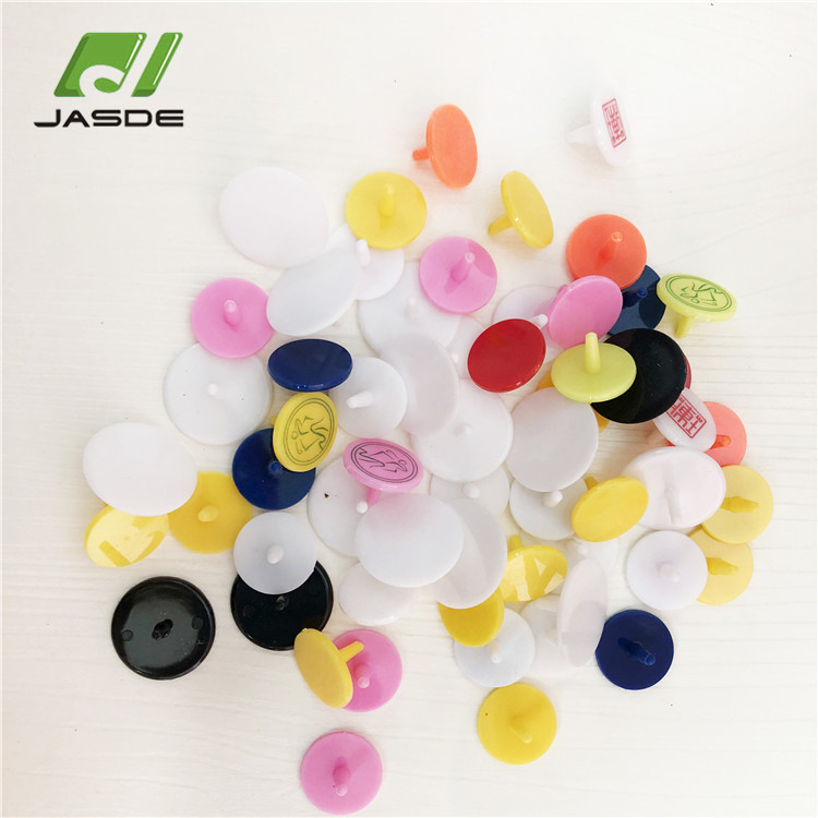 Custom logo bulk blank colorful rubber plastic golf ball tees holder position markers