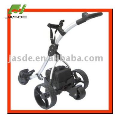 Germany remote control 3 wheels push foldable titanium electric golf trolley