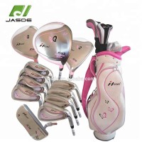 Custom oem lady titanium driver golf club complete set