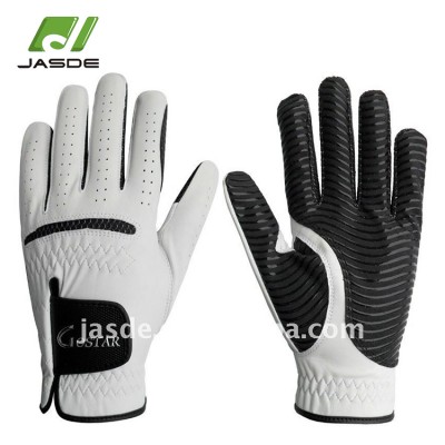 Wholesale oem cheap custom colored cabretta men sports golf gloves